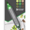 Spectrum Noir TriBlend Brush Marker "Woodland Walk 3pc"