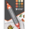 Spectrum Noir TriBlend Brush Marker "Autumn Hues 3pc"