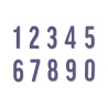 Sizzix Thinlits Die Set - 10PK Bold Numbers  Alison Williams