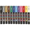 Posca Marker nr. PC-1M, spets 0,7 mm, mixade färger, 12 st./ 1 förp. 401558