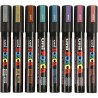 Posca Marker 8 st PC5M Metallic color Pennor 8METAL09