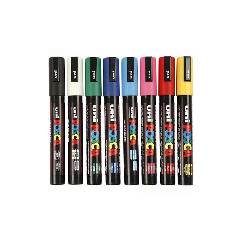 Posca Marker 8 st 1.8-2.5 mm PC-5M 8C