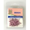Nellie`s Choice Floral brads Pink 3mm 40 PC