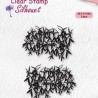 Nellie`s Choice Clearstempel - Silhouette - Crowns of tree 1  45x31mm