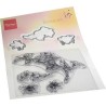 Marianne D Clear Stamp & die set Tinys Blossom  120x225mm w