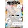 AALL & Create A5 Acrylic Block  2mm flexible acrylic block to fitA5 Stamps.