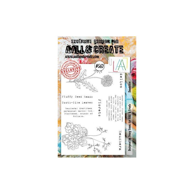 AALL & Create Stamp Dandelion  14,6x20cm
