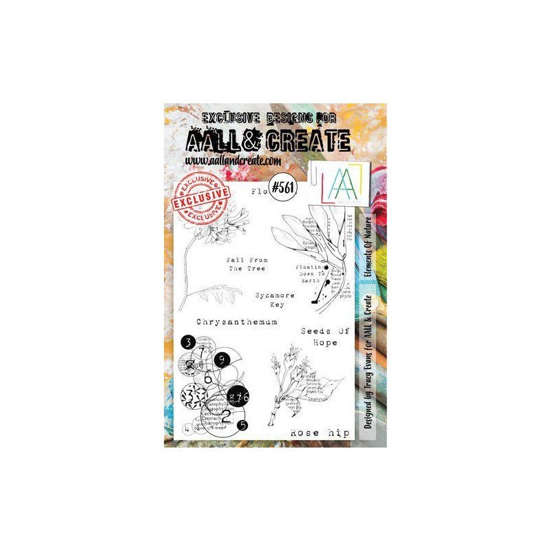 AALL & Create Stamp Elements of Nature  14,6x20 cm Tracy Evans