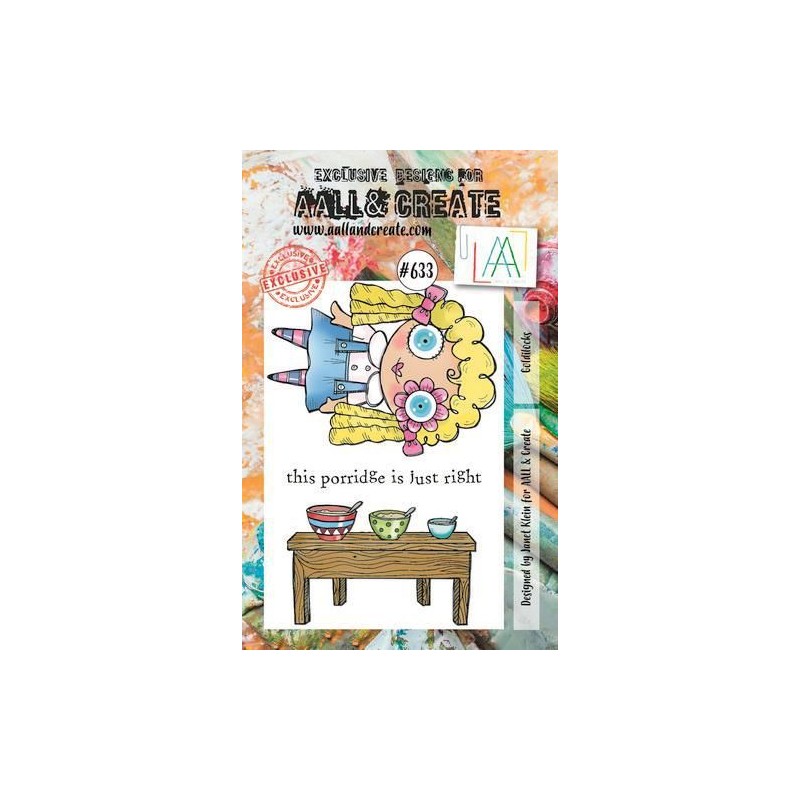 AALL & Create Stamp Goldilocks  7,3x10,25cm  nr.633 Janet Klein