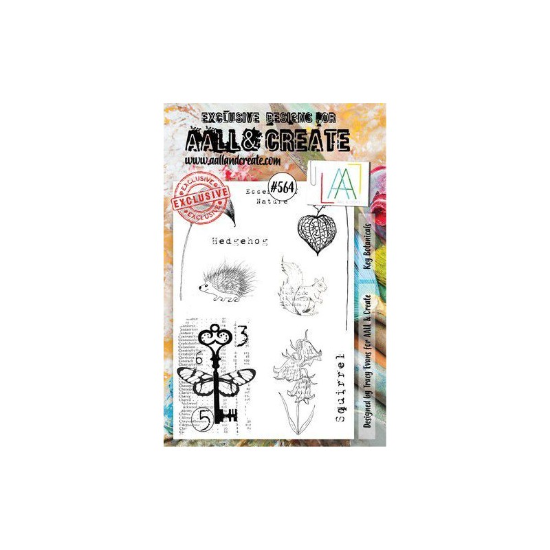 AALL & Create Stamp Key Botanicals  14,6x20cm