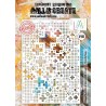 AALL & Create Stencil A4 Perfectly Plussy  nr.141