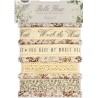 Craft Consortium Belle Fleur - Linen Cotton Ribbons