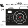 Crealies X-tra no. 39 Camera Medium  75x54mm