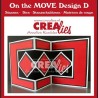 Crealies On The Move Design D  max.13,5x27cm