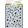 CraftEmotions A6 Mask stencil stars sky  Carla Creaties