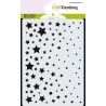 CraftEmotions A6 Mask stencil starry sky