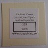 Scrap & Hjälp Cardstock Vanilj 12"x12" 25 pack eller styckvis SoH119