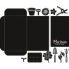 Marianne Design DIES Seed pocket & garden tools 15x17,5 cm
