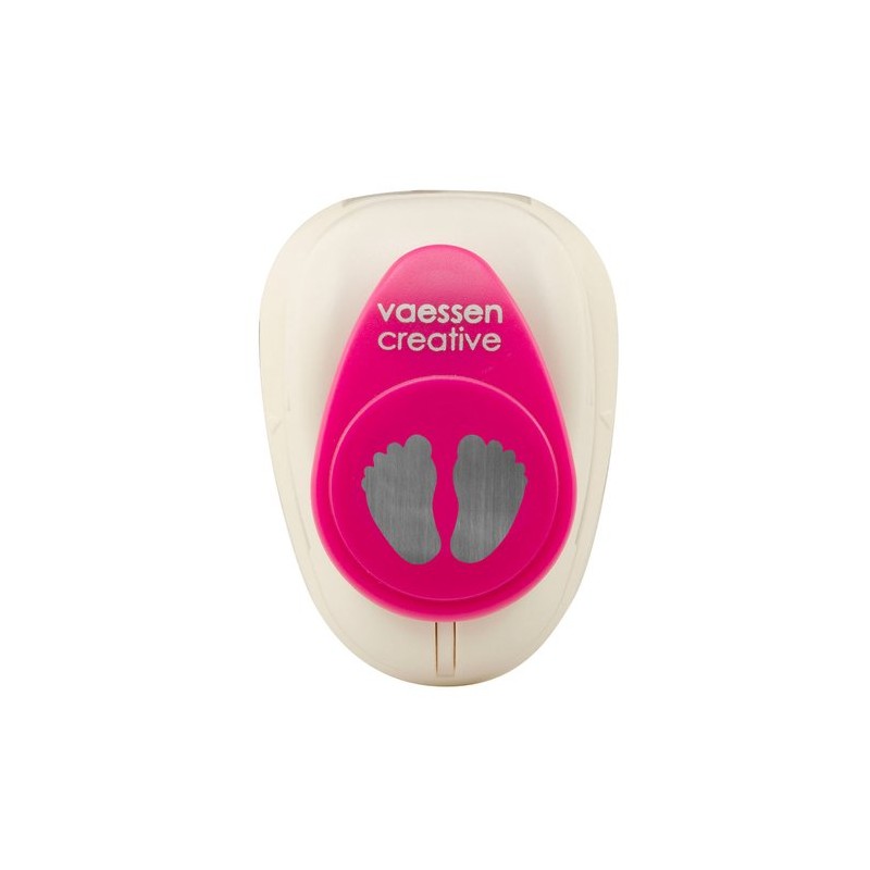 Vaessen Creative • Craft punch Medium Baby feet Ø1"