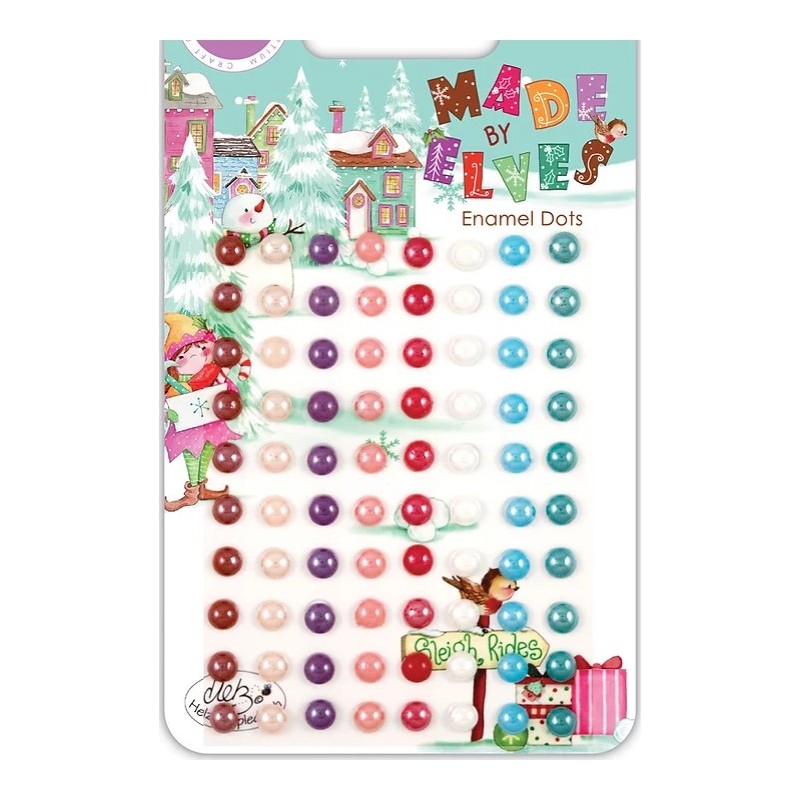 Craft Consortium  - Made by Elve Adhesive Enamel Dots
