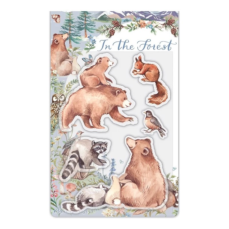 Craft Consortium  In the Forest - Bear - Stamp Set