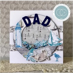 Craft Consortium Belle Fleur - Polymer Stamp Set A5 CCSTMP063