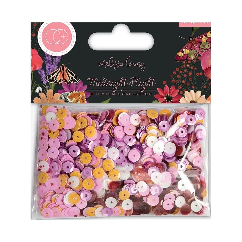 Craft Consortium Midnight Flight - Sequins