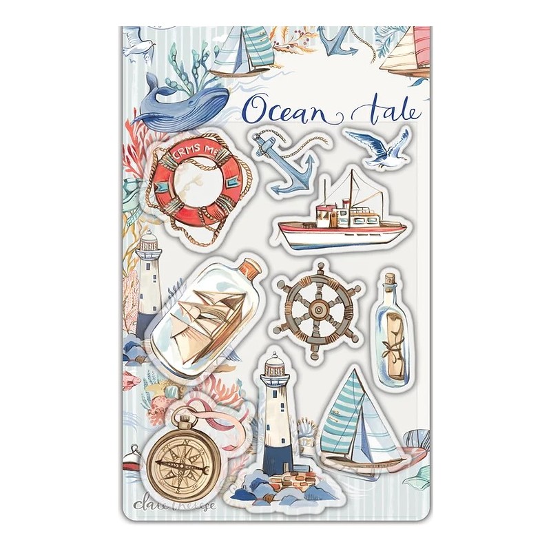 Craft Consortium Ocean Tale - Adventure - Stamp Set