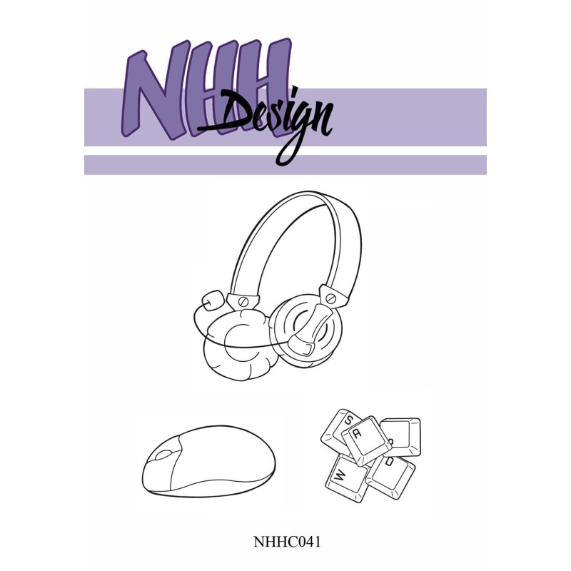NHH Design Clearstamp "Computer Stuff"