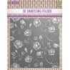 Nellie‘s Choice 3D Emb. folder Roses  150x150mm