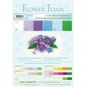 LeCrea - Flower Foam assort. 2, 6 sheet A4 blue-violet  0.8mm