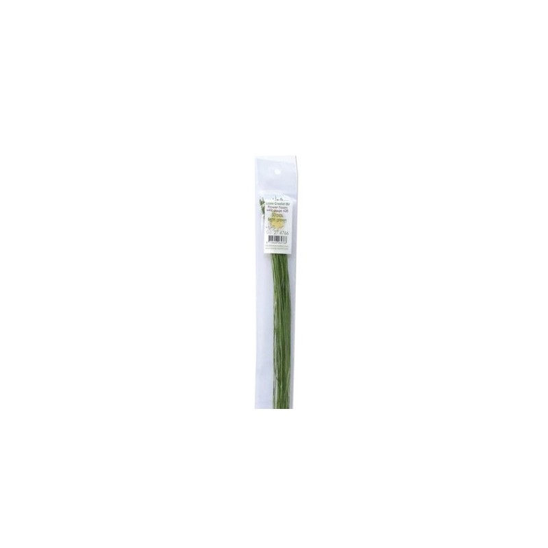 LEANE Flower Foam Wrapped Wire “Light Green”