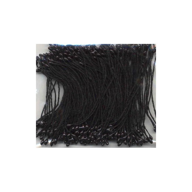 Pistiller / Stamen black 1mm x 144 st