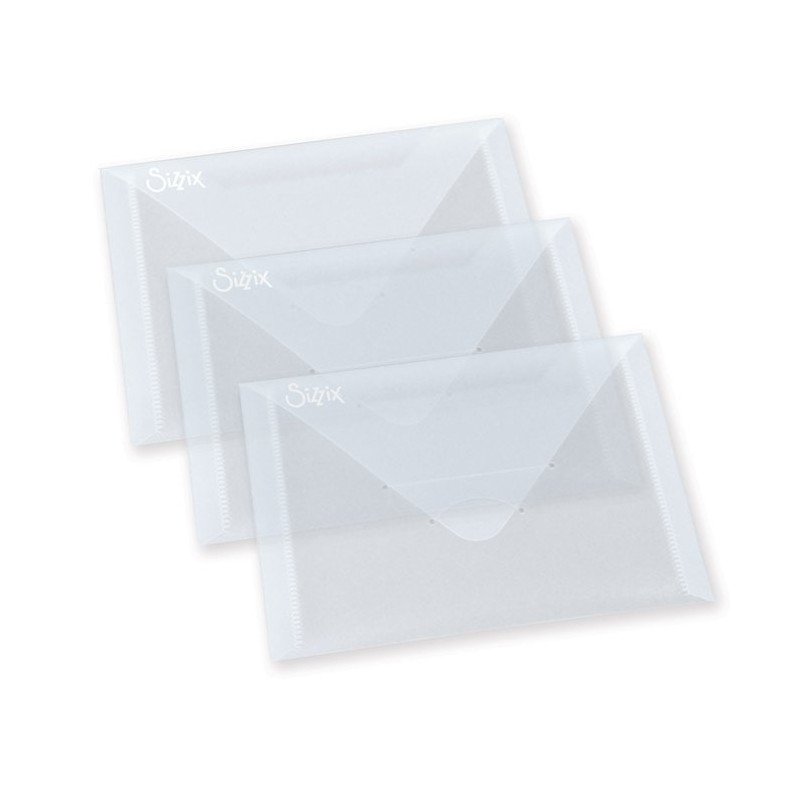 Sizzix Accessory - plastic envelopes 3/ st