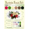 384354 Leane Flower Foam A4 0,8mm “Assortment Set 7” 6 assorterede farver