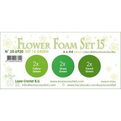 LeCrea - Flower Foam set 15...