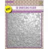 Nellies Choice 3D Emb. folder Flowers-3  152x152mm