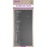 Nellie‘s Choice 3D Emb. folder - Slimline Snowy Landscape  105x210mm