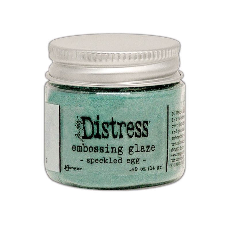 Ranger • Distress embossing glaze Speckled egg