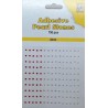 Nellie‘s Choice Adhesive pearls 2mm Red - Pink