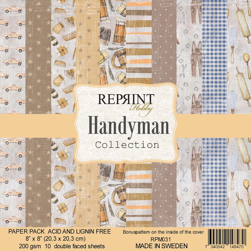 Reprint Paperpack - Handyman  8x8