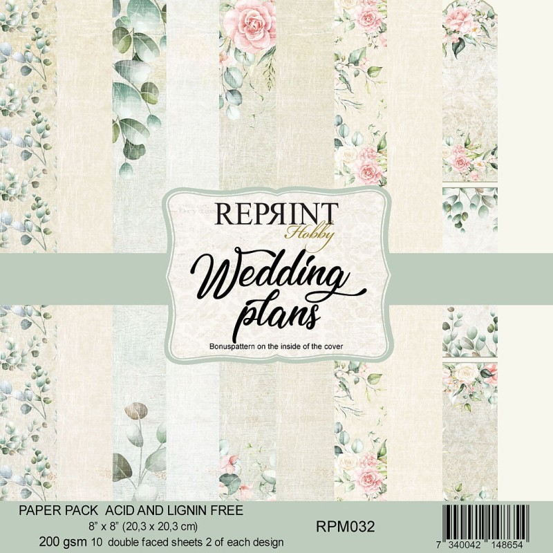 Reprint Paperpack - Wedding Plans  8x8