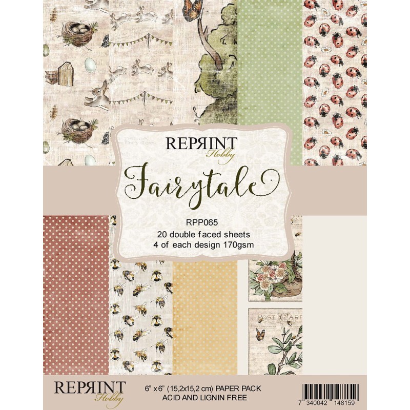 Reprint Paperpack  - Fairytale Collection pack 6x6