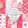 Lazer Design Pappersblock "Alla Hjärtan" 14,7x14,7