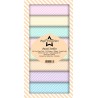 Paper Favourites Slim Card 10x21 cm "Pastel Stribes"