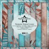 Paper Favourites Paper Pack "Turquoise Tropical Leaves" 15x15cm