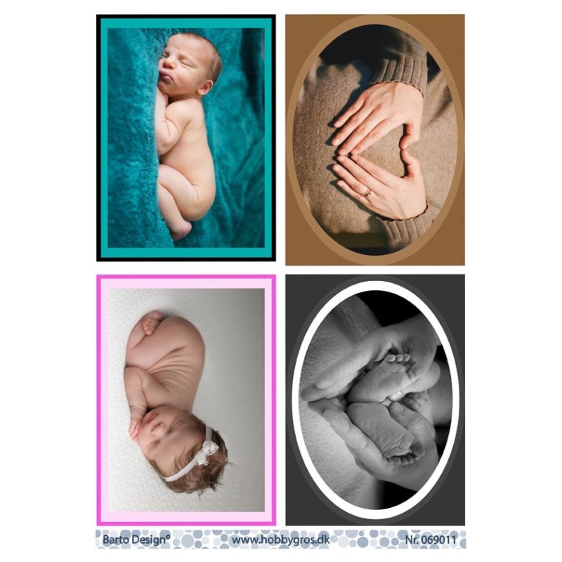 BARTO DESIGN Bild ark A4 069011 Baby