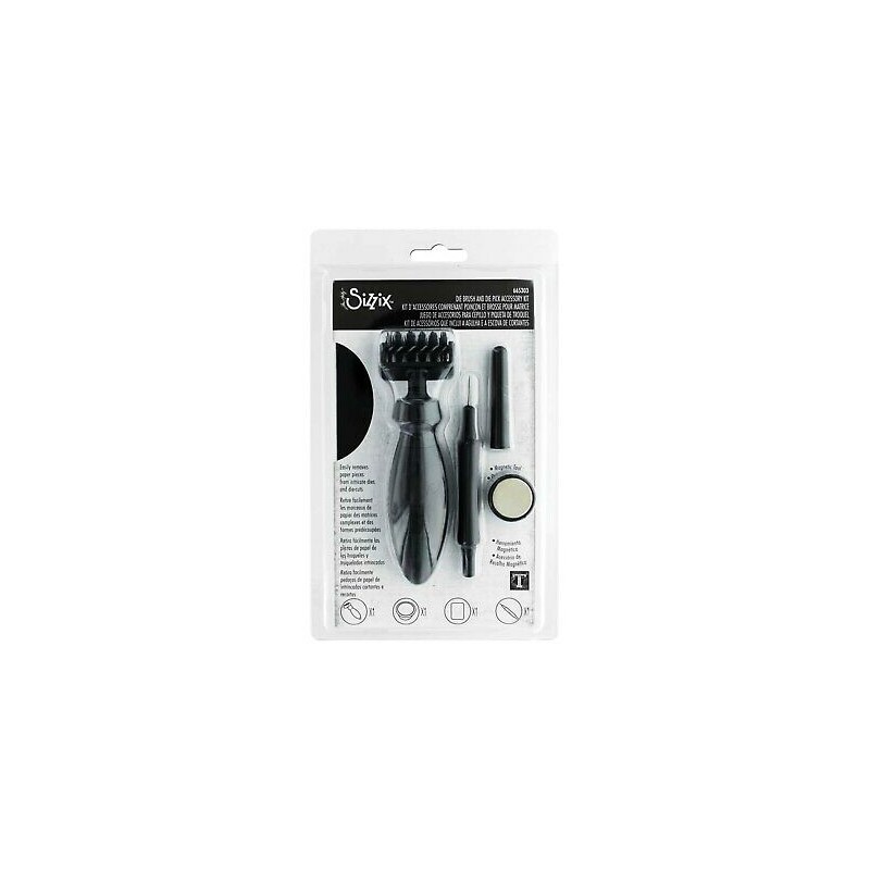 Die Brush & Die Pick Accessory Kit (Black)  Tim Holtz