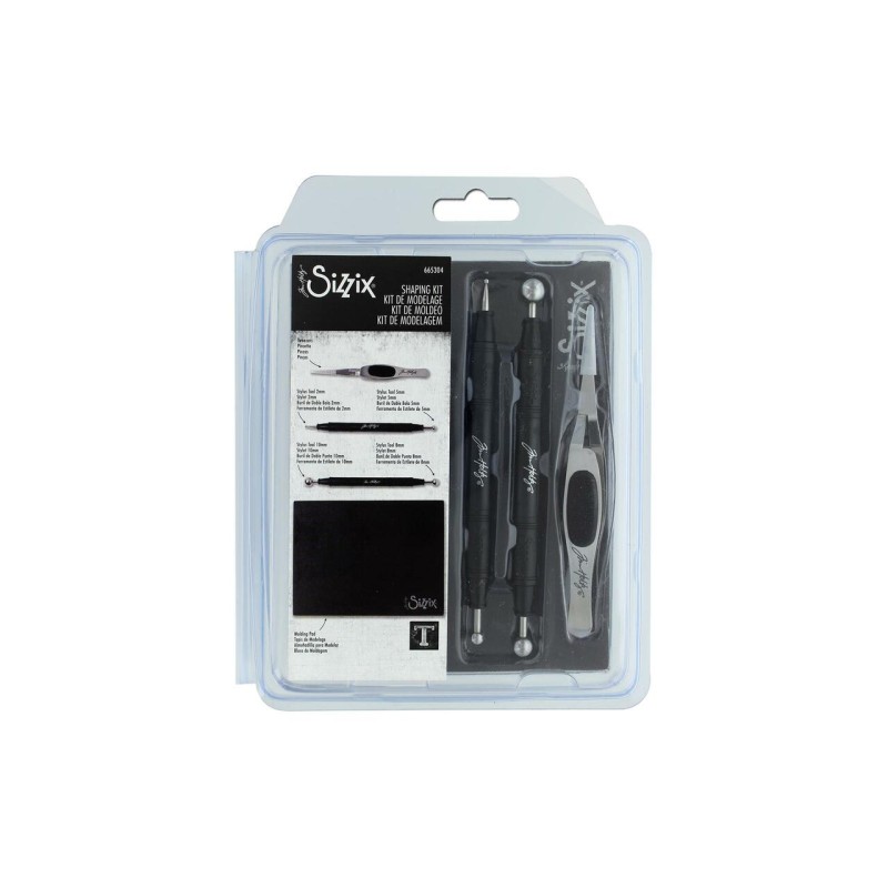 Sizzix Shaping Tools Kit (Black)  Tim Holtz