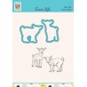 Nelie‘s Choice Dies & Clearstamp "Goats"